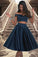 Yvonne A-line Off the Shoulder Sweetheart Knee-Length Satin Homecoming Dress DSP0020593