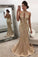 Stunning Sleeveless Halter With Sequin Sweep Train Prom Dresses