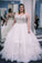 Gorgeous Plus Size V Neck Open Back Sleeveless With Beaded Wedding Dresses