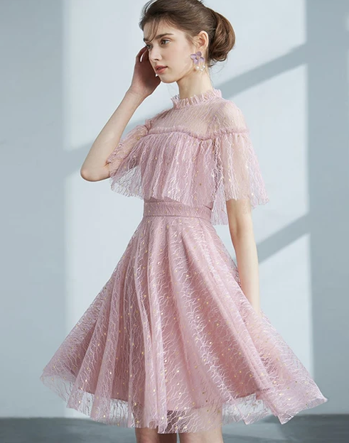 Cute Semi Formal Dresses Homecoming Dresses Adalynn A Line For Girls CD10281