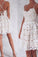 Sleeveless Cute Homecoming Dresses Ivory Kendall CD107