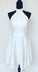 High Neck Short White 2024 Jordyn Homecoming Dresses Short Dresses CD1150