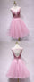 Elegant Homecoming Dresses Sofia Tulle A-Line Short CD11545