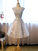 Lace Maeve Homecoming Dresses Light Grey Short With Applique CD12024
