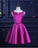 Cute Red Short Party Satin Homecoming Dresses Cornelia Dress Red Formal Dress 2024 CD12269
