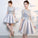 Cute Short Sandra A Line Lace Homecoming Dresses Dress CD1383