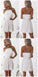 Chiffon Homecoming Dresses Jamya A-Line Halter Printed White CD14153