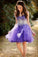 Sweetheart Cheyenne Homecoming Dresses Beading Short Dress Graduation Dress Party Dress CD1678