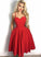 Cute Red Victoria Homecoming Dresses Short CD1763