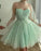 Alyvia Homecoming Dresses A-Line Tulle Evening Dresses Long Sleeves Princess Gown CD18754