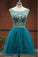 Short Alisa Homecoming Dresses Green CD191