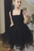 Black Tulle Short Black Party Jayda Homecoming Dresses Dress CD21325