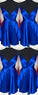 Semi Formal Dress Royal Blue Cocktail Homecoming Dresses Robin Dresses CD2212