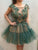 Short Round Homecoming Dresses Leanna Neck Appliques Party Dresses CD22869