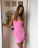 Sexy A -Line Homecoming Dresses Nataly Square Collar CD22872