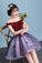 Off The Shoulder Wine Marlee Homecoming Dresses Red Flower Short CD24334