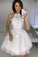 Homecoming Dresses A Line Milagros Short Cute Party Dress CD24497
