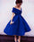 Ball Gown Tea Length Tea Homecoming Dresses Royal Blue Lorelai Length Party Dress CD2511
