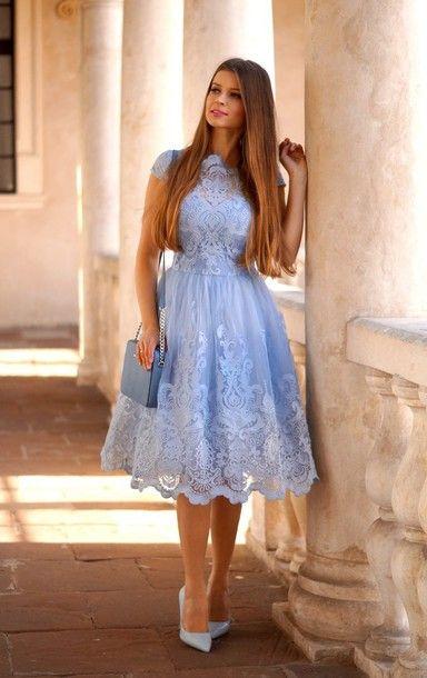 Blue Homecoming Dresses Dayana CD2730