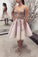 Unique Beautiful Short Homecoming Dresses Raelynn A-Line Party Dresses CD3070