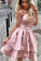 Short Party Homecoming Dresses Zion Pink Dresses CD3139