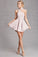Short Cute Homecoming Dresses Ryleigh Pink Party Dress CD3149