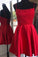 Straps Homecoming Dresses Abril Lace Short Red With Up Back CD3429
