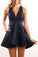 V-Neck Dress Fashion Custom Made Homecoming Dresses Josie CD440