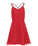 Lace Chiffon Homecoming Dresses A Line Noelle Sexy Simple Top Red Short CD4539