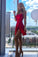 Red Red Jazlynn Homecoming Dresses Style Simple CD5070