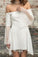 White With Homecoming Dresses Lace Kylie Short CD6546