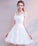 White Sierra Homecoming Dresses CD7054