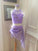Purple Short Custom Made Dance Dress Elena Homecoming Dresses CD8630