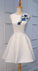 Homecoming Dresses Lace Isabelle Unique White Applique Cheap Short CD8824