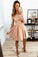 Champagne Molly Homecoming Dresses CD9014