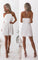 A-Line Halter Short White With Hannah Homecoming Dresses Appliques CD9806