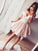 Satin Taylor Homecoming Dresses A-Line/Princess Sleeveless Off-The-Shoulder Knee-Length Dresses