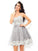 A-Line/Princess Sweetheart Lace Cocktail Homecoming Dresses Hadley Sleeveless Short Tulle Dresses