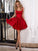 A-Line/Princess Sleeveless Square Ruched Short/Mini Dresses Satin Ashleigh Homecoming Dresses