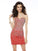 Sheath/Column Sweetheart Rhinestone Sleeveless Short Cocktail Homecoming Dresses Selena Chiffon Dresses