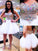 A-Line/Princess Homecoming Dresses Tatum Sleeveless Sweetheart Beading Tulle Short/Mini Dresses