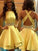 A-Line/Princess Sleeveless Scoop Homecoming Dresses Lilia Satin Beading Short/Mini Dresses