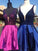 A-Line/Princess Sleeveless Paige Homecoming Dresses Satin V-Neck Beading Short/Mini Dresses