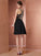 Homecoming Dresses Natalya Chiffon A-Line/Princess Scoop Sleeveless Beading Short