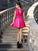 A-Line/Princess Scoop Cocktail Homecoming Dresses Karla Chiffon Beading Sleeveless Short Dresses