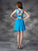 A-Line/Princess V-Neck Ruffles Abigayle Satin Homecoming Dresses Sleeveless Short Silk Like Dresses
