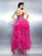 A-Line/Princess Sweetheart Rhinestone Sleeveless High Low Organza Cameron Cocktail Homecoming Dresses Dresses
