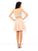 A-Line/Princess Homecoming Dresses Chiffon Krystal Sheer Neck Beading Sleeveless Short Two Piece Dresses