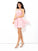 A-Line/Princess Sheer Cocktail Homecoming Dresses Rosalyn Chiffon Neck Applique Sleeveless Short Dresses