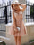 A-Line/Princess Sleeveless Straps Homecoming Dresses Isabella Tulle Beading Short/Mini Dresses